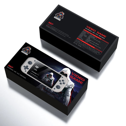 Controle de Vídeo Game Portátil Retro BOYHOM M17 Sistema Open Source Linux, Tela IPS de 4,3 Polegadas, Player de Vídeo Portátil